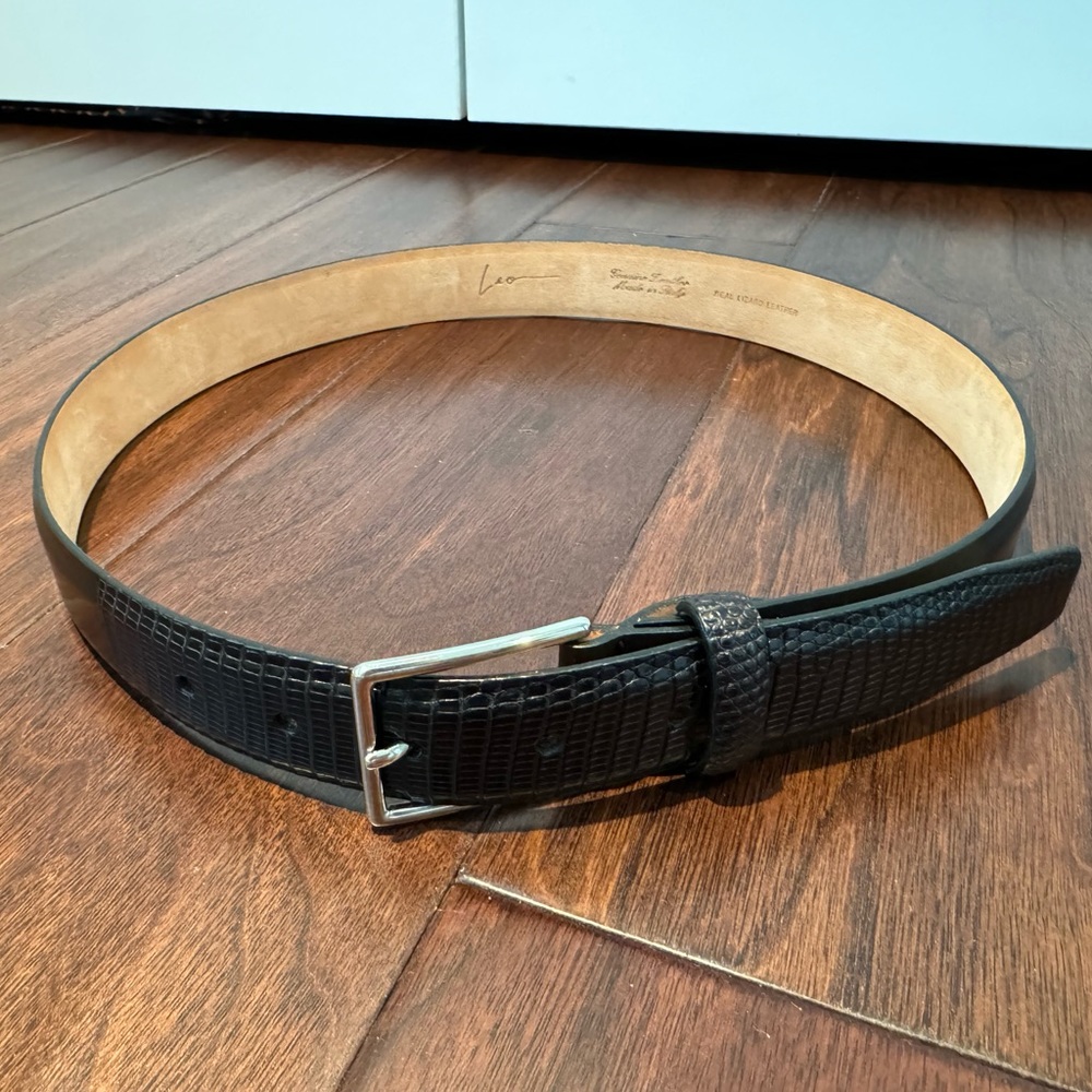Leo Leather Belt